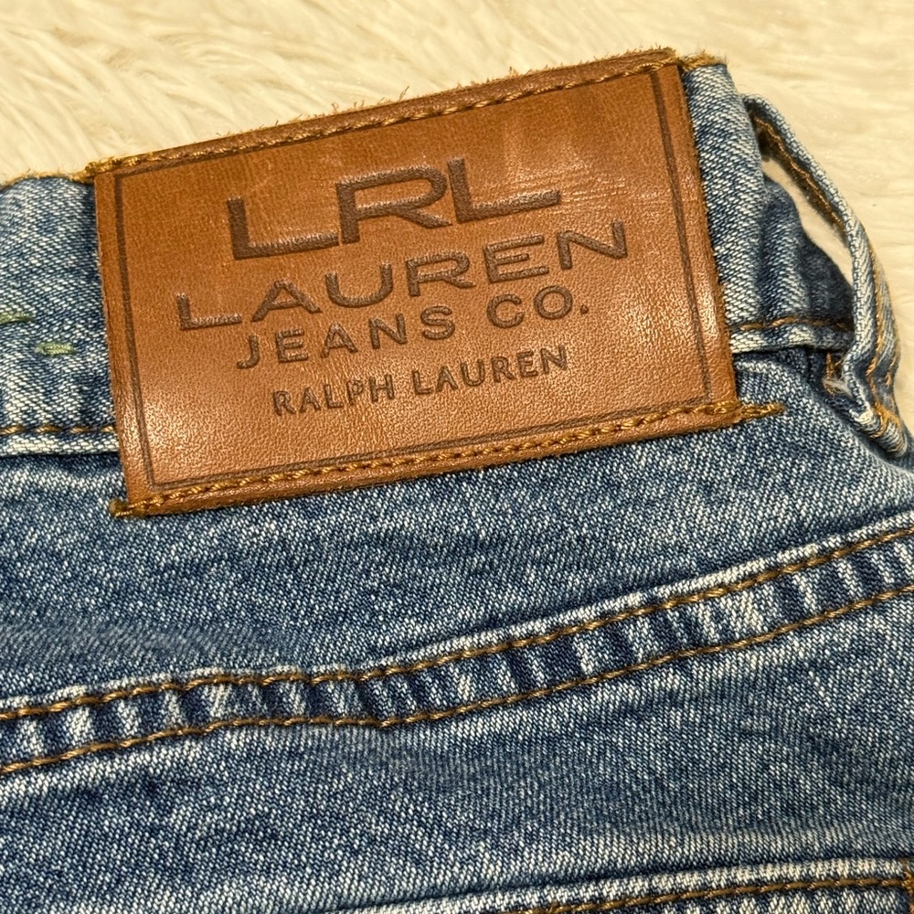Lauren Ralph Lauren Jean Denim Classic BootCutbVintage High Rise Y2K Blue Size 8 - Picture 6 of 14